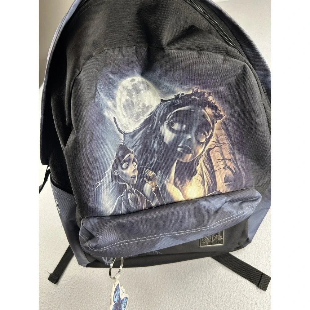 Bioworld Tim Burton's The Corpse Bride Duo Moonlight Backpack Rare READ